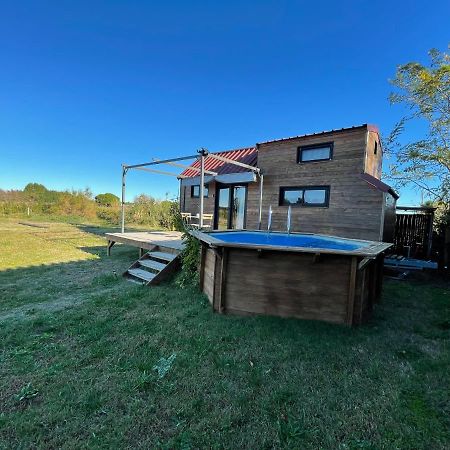 Myinsolite - Tiny-House, Jacuzzi, Brasero, Piscine Айга-Мортас Екстериор снимка