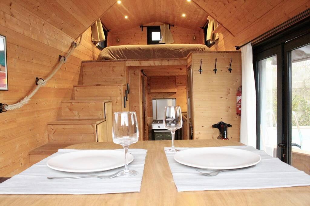 Myinsolite - Tiny-House, Jacuzzi, Brasero, Piscine Айга-Мортас Екстериор снимка